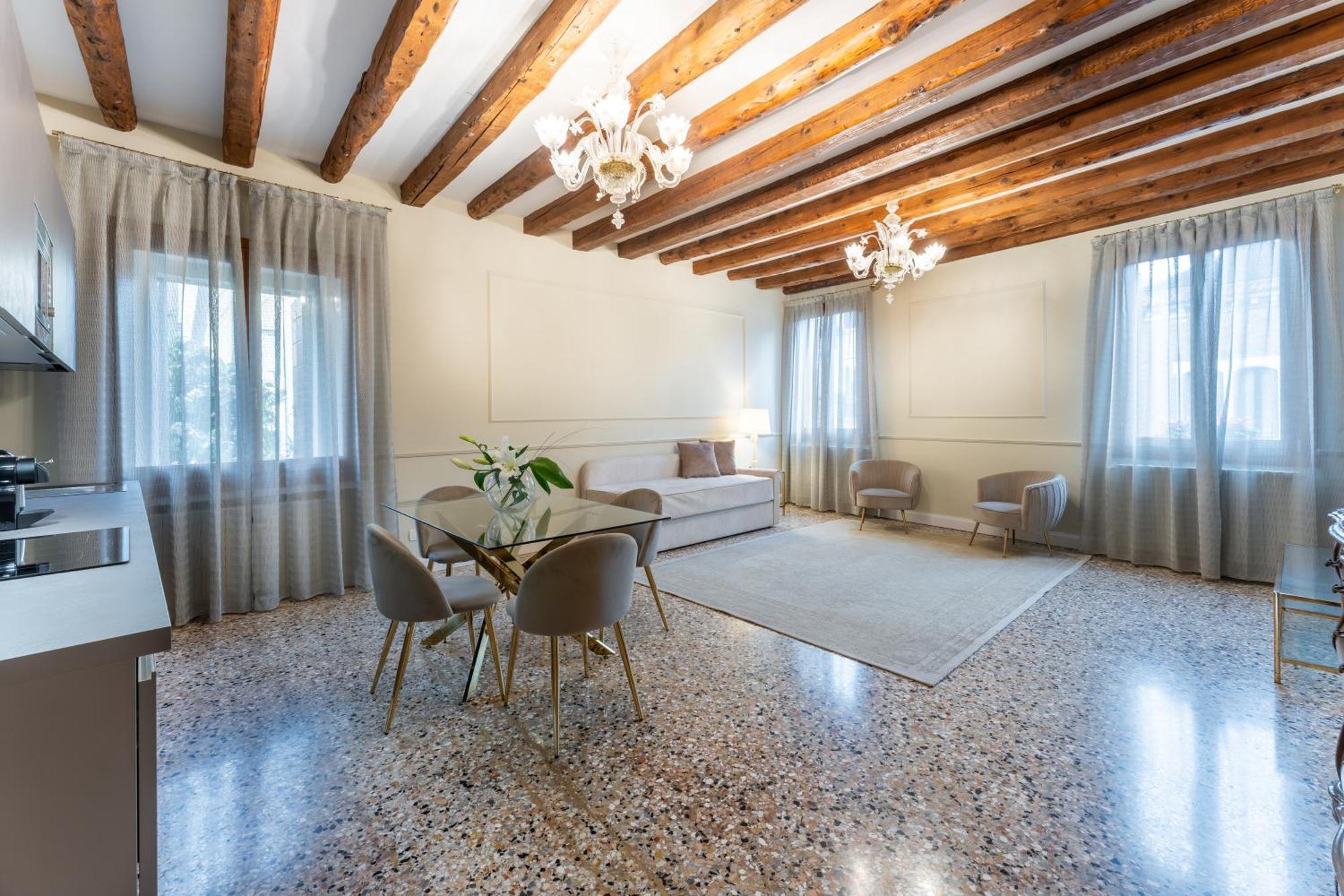 San Vio Palace Luxury Apartments Venedig Exteriör bild